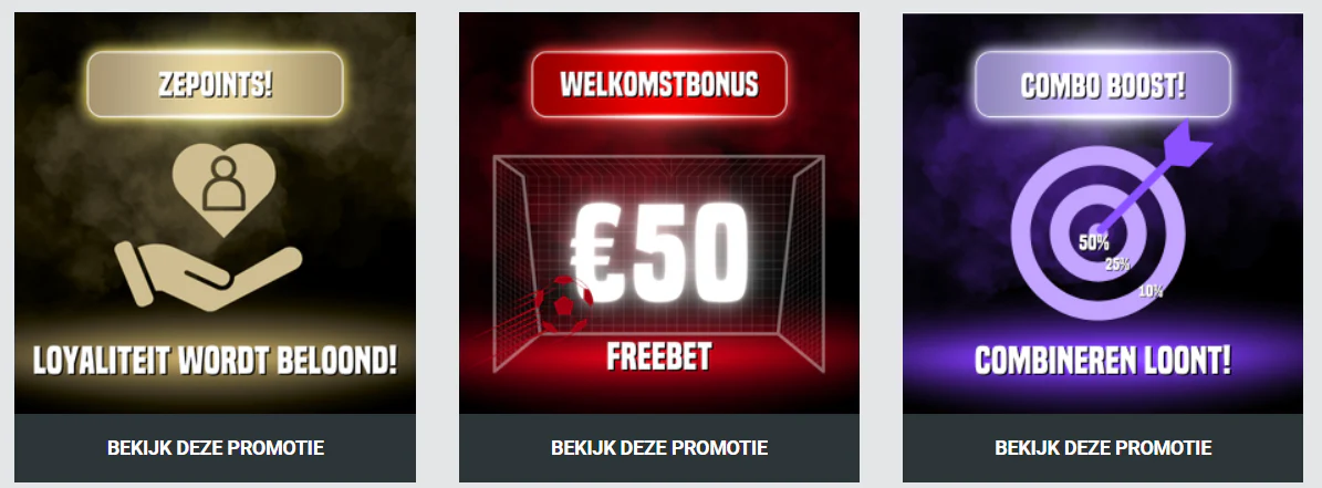 Extra spins en acties